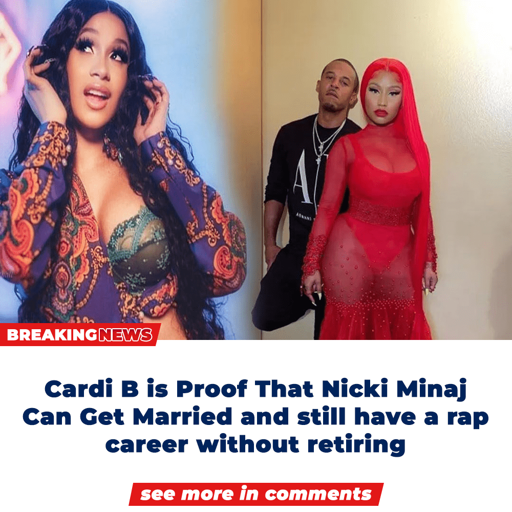 cardi b is the proof that nicki minaj can get married and still have a rap career without retiring
