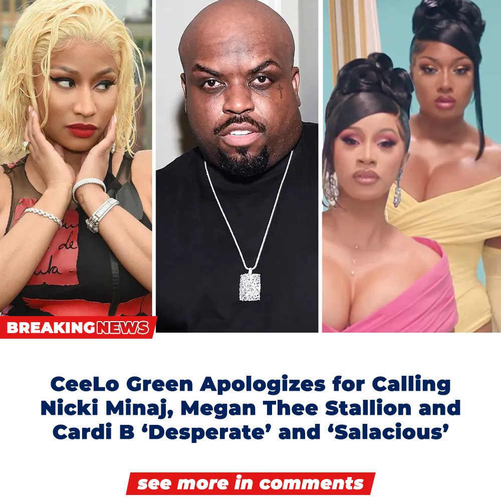 CeeLo Green Backtracks on Remarks About Nicki Minaj, Megan Thee Stallion, and Cardi B, Acknowledges Language Was 'Inappropriate