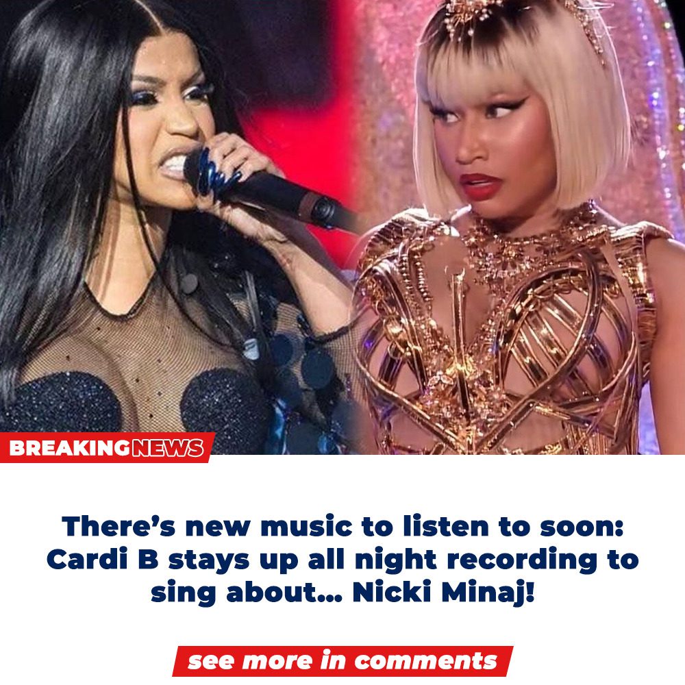 Get Ready for a New Track! Cardi B Spends All Night Recording a Song About Her Rivalry With Nicki Minaj